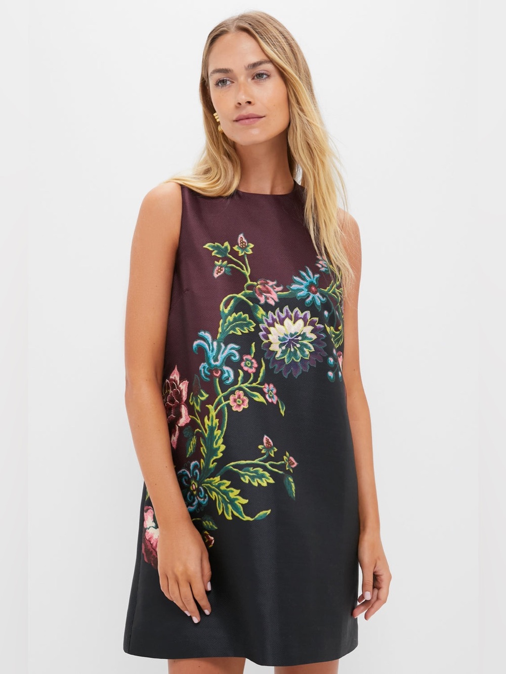 Tuckernuck Midnight Moonflower Marlowe Dress *Flaw* Discoloration on Back Sz Sm